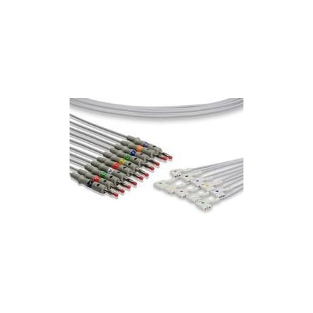 Replacement For Philips, Pagewriter Xle 1702A Ekg Leadwires